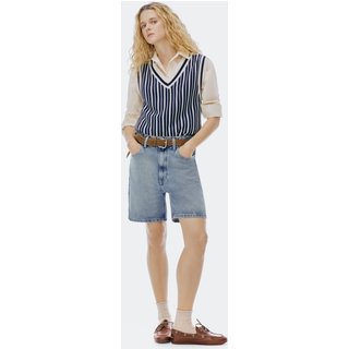 Bermuda Jeans Feminina Cintura Média Hering