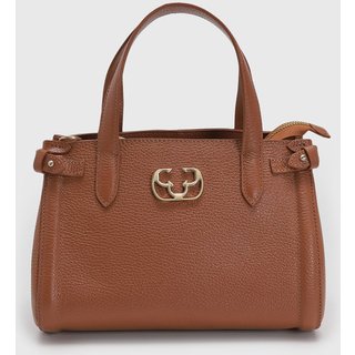 Bolsa Feminina Capodarte Média Texturizada Caramelo