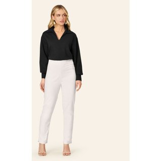 Camisa Feminina Manga Longa Decote V Endless Preto