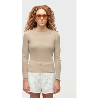 Blusa tricot rayon ouro OSKLEN
