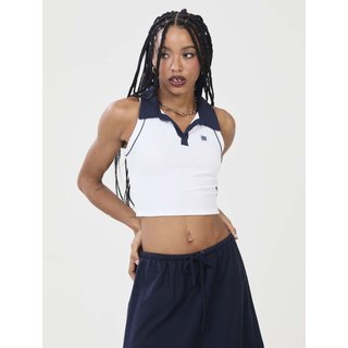 Top Small com Detalhe Contrastante Colcci CLC Branco
