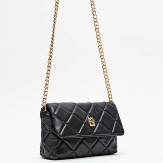 Bolsa Shoulder Lança Perfume Matelase In25 Preto Feminino