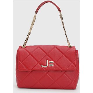 Bolsa Feminina Jorge Bischoff Matelassê Vermelha