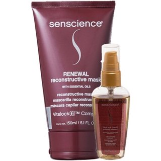 Senscience True Hue Color Protecting 55ml e Renewal Mask 150ml