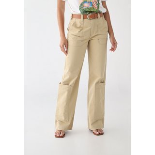 Calça Feminina Colcci Utilitária Bege