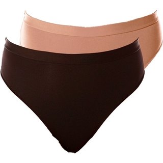 Kit com 2 Calcinhas Demillus 26826 Bege