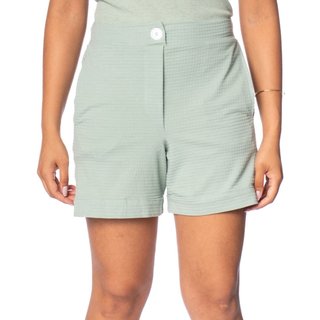 Short Feminino Giraffe Quadriculado Verde Claro
