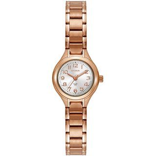 Relógio Seculus Feminino Aço Numeração Completa Rose Gold Seculus