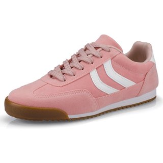 Tenis Feminino Lóris Casual Retro Estiloso Solado Macio Confortavel 727 ROSA