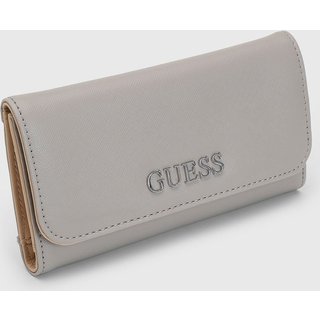 Carteira Feminina Guess Logo Taupe