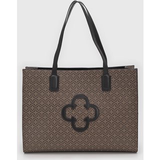 Bolsa Grande Feminina Capodarte Monograma Bege