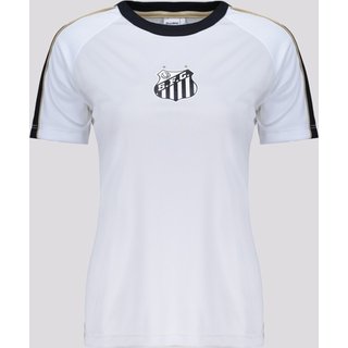 Camisa Santos Estaca Feminina Off White