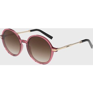 Óculos de Sol Feminino Colcci Armação Redonda Rosa Translúcido