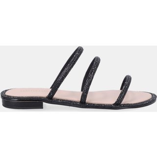 Chinelo Couro Luz Da Lua 80150001 Luz Da Lua Preto