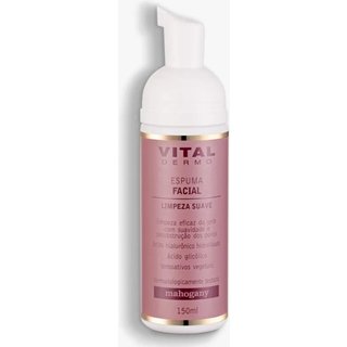 Espuma De Limpeza Facial Vital Dermo Mahogany 150Ml