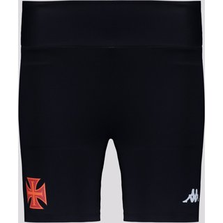 Bermuda Kappa Vasco Supp Aimee Feminino Preto