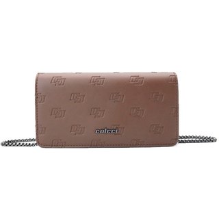 Carteira Colcci Iconic Metal In25 Marrom Feminino