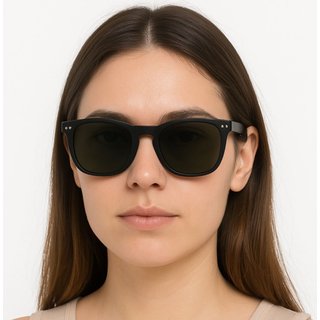 Óculos de Sol Masculino Wayfarer Preto Clássico Estilo Atemporal e Proteção UV