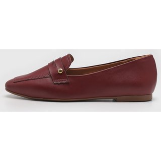 Mocassim cê Penny Loafer Vermelho