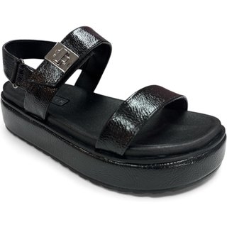 Sandália Feminina Preta Plataforma Ramarim 2443206-15