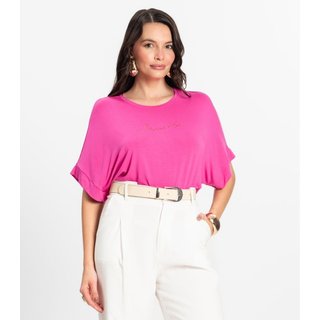 Blusa Feminina em Viscotorcion Rovitex Rosa