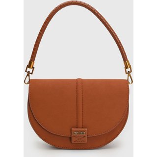 Bolsa Feminina Santa Lolla Média Estruturada Caramelo