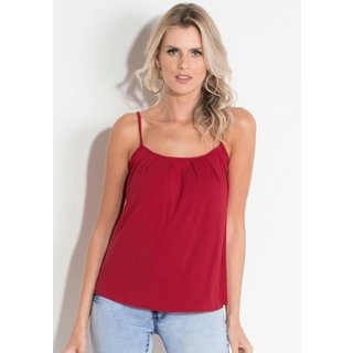 Blusa De Alça Vermelho Quintess