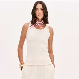 Blusa Lança Perfume Sem Manga Signature Pr26 Bege Feminino