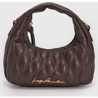 Bolsa Luiza Barcelos Alça Dupla Marrom