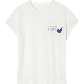 Camiseta Terra MY.NA Me Sinto Zen Branca
