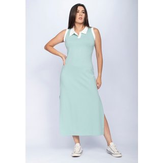 Vestido CabanaFree Midi Regata Polo Verde