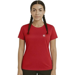 Camisa Esporte Legal Baby Look Solutio UV45+ Feminina - Vermelho - esporte legal