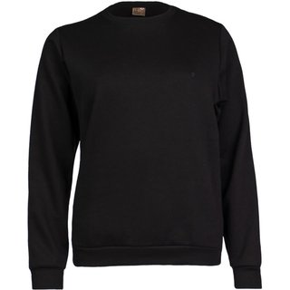 Moletom Feminino Desayner Básico Gola Careca Preto