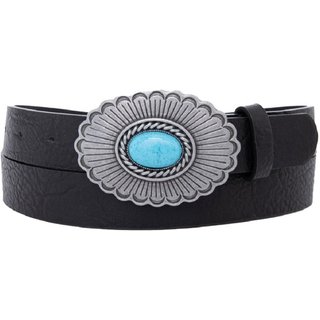 Cinto Cabanafree Fivela Azul Preto