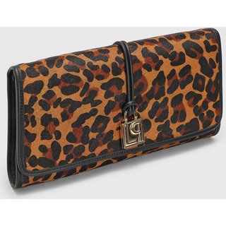 Bolsa Lança Perfume Animal Print Caramelo