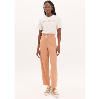 Calça Reta Com Amarração Sport Easy