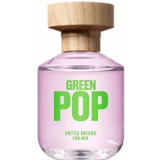 Benetton Green Pop For Her Edt - Perfume Fem 80ml