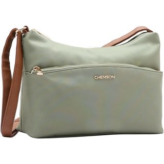 Bolsa Feminina Chenson Microfiber Verde Musgo 3184590