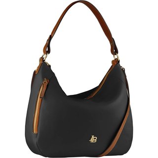 Bolsa Grande Analu Linea Bella 5549 Aura Preto