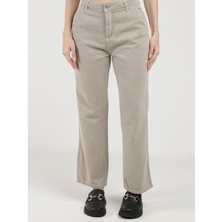 Calça Sarja Reta Sawary Feminina AREIA