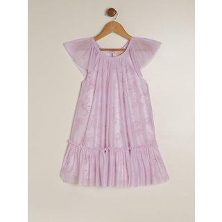 Vestido com Laço Para Menina - ROSA