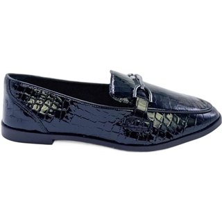 Mocassim Loafer Tabita Croco 12193939 Preto