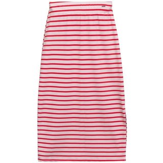 Saia Midi Listrada Marialícia Vermelho