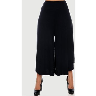 Calça Pantacourt com Cós B'Bonnie Noemi Preta