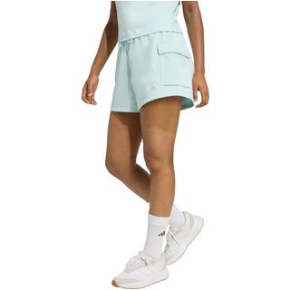 Shorts Essentials Cargo de moletinho com logotipo pequeno adidas Sportswear Azul