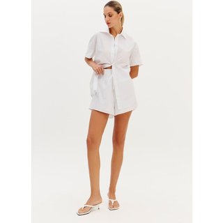 Short Cintura Alta Com Cordão Sport Easy
