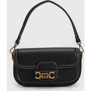 Bolsa Tiracolo Santa Lolla Alça Dupla Preta