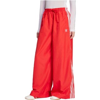 Calça Oversized adicolor Firebird adidas Originals Vermelho