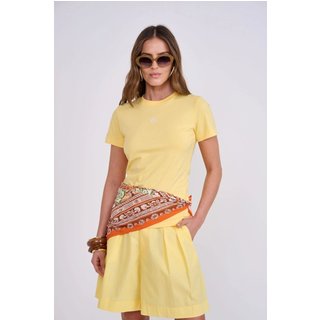 Camiseta Colcci Amarelo Cornish