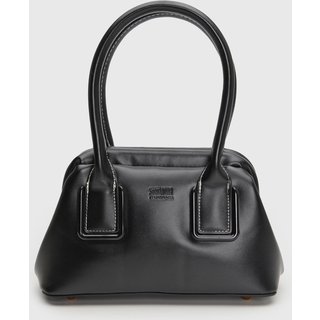 Bolsa Feminina Santa Lolla Média Estruturada Preta